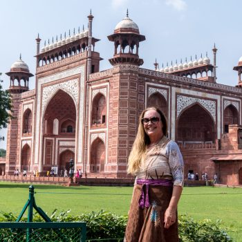 Taj Mahal, Agra, India - foto de Ze Paiva - Vista Imagens